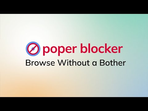 Pop up blocker for Chrome™ - Poper Blocker