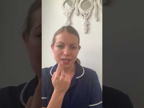 Massage technique for lumps and bumps after dermal filler treatment