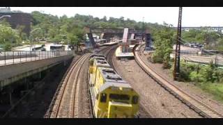 preview picture of video 'Metro-North BL14CG Gensets at Tarrytown, NY'