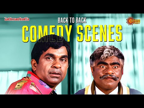 Brahmanandam & Babu Mohan Hilarious Combo Scenes 😂| Mohan Babu | Pedarayudu | Telugu Comedy scene