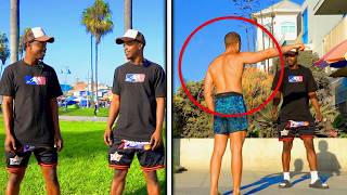 Twin Prank | Teleporting in Venice Beach!