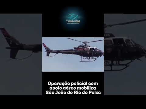 🚨 POLÍCIA FECHA O CERCO! Megaoperação com helicóptero mobiliza São João do Rio do Peixe!