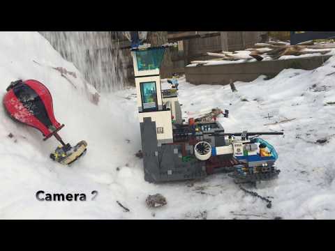 Lego Avalanche #2 police station Island