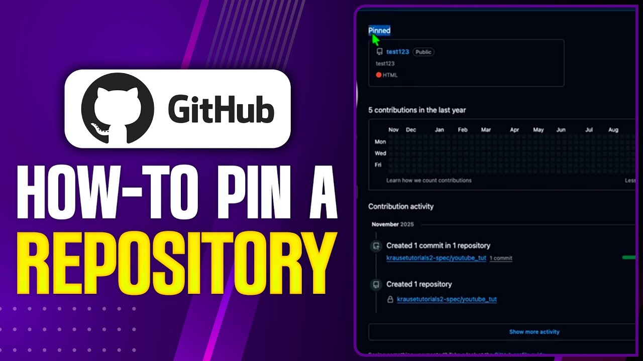 How To Pin a Repository On GitHub (2026 Updated Tutorial)