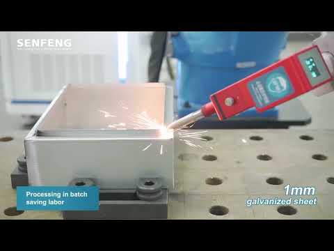 Robotic laser welding machine