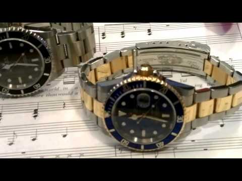 HARD DECISIONS - ROLEX SUBMARINER No Date or 2 Tone Blue?