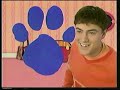 Blue S Clues We Are Going To Play Blues Clues Blues Big Band 2003 VHS Capture