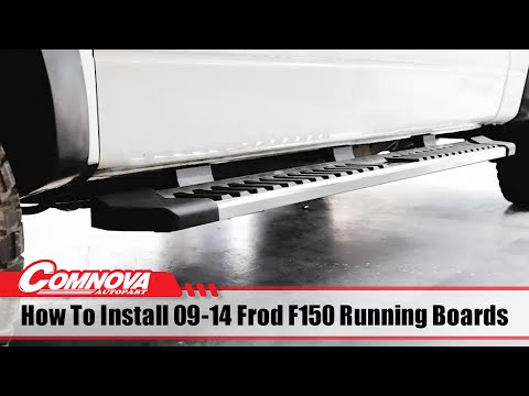 How to install 09-14 ford 150 running boards-comnova autopart-V6 style