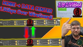 1 5Gbps Over VPN!? Home to Data Center File Drop!