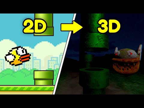 I turned FLAPPY BIRD into a 3D HORROR game