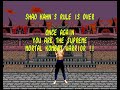 Mortal Kombat 2 1993 Sega Mega Drive Ending Johnny Cage