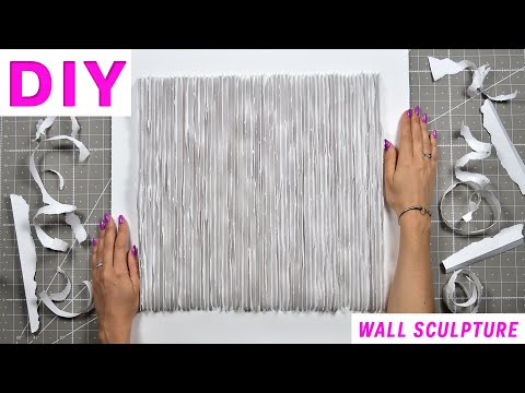 Monochromatic Paper Sculpture | DIY Time Lapse | OLGA SKOROKHOD