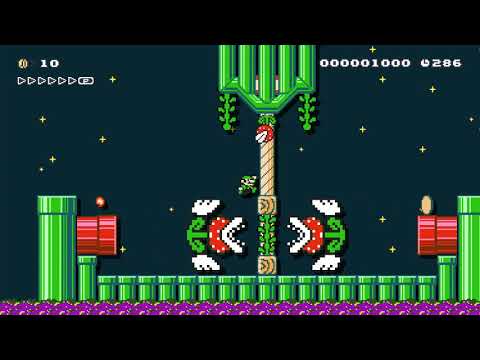 Poisonous Platform Performer 5 by Hampl - Super Mario Maker 2 - No Commentary 1by 1bz