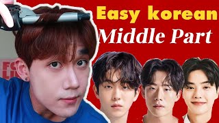 Easy 90s Korean Middle Part hair tutorial | Brute Choi