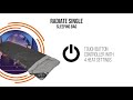 Спальный мешок с подогревом Vango Radiate Single/-3°C Black Left (SBQRADIATB05TJ8)