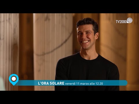 Roberto Bolle a Tv2000, nel programma L'Ora Solare con Paola Saluzzi - Venerdì 11 marzo ore 12 20