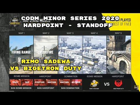 RIMO SADEWA VS BIGETRON DUTY | Grand Final CODM Minor Series 2020 | Hardpoint - Standoff