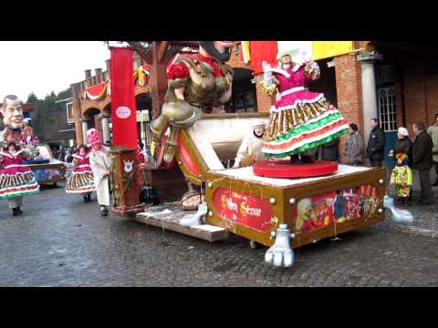 Aalst carnaval 2010 - Beschomt tijdens Maandagstoet