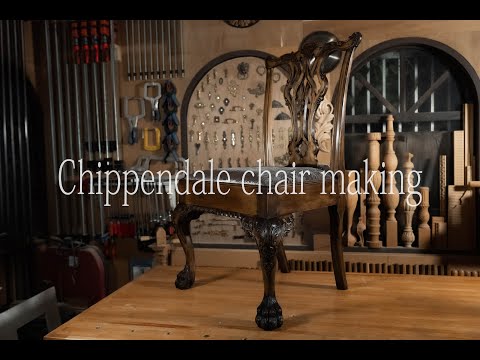 Chippendale chair making.