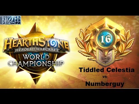 HearthStone 2014 Blizzcon World Championship FR | Tiddler Celestia vs NumberGuy | Match #2