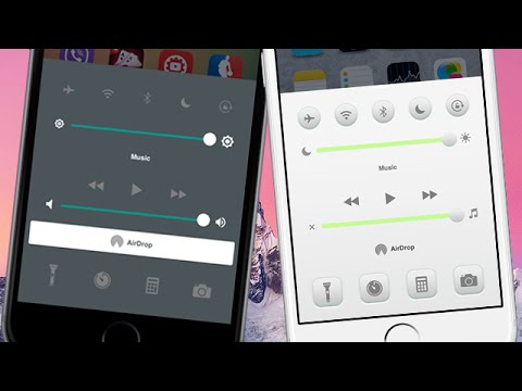 BEST iOS 8 Control Center Themes 2015