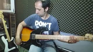 Video thumbnail for Squier Vintage Modified Precision Bass TB review part a by MORI BASS
