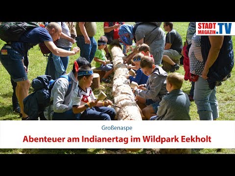 Abenteuer am Indianertag im Wildpark Eekholt