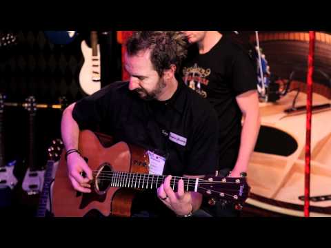 Taylor Guitars Expression System Demo - NAMM 2011 with Taylor Guitars