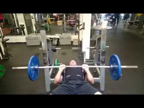 Daniele Pauli Benchpress, close grip, short range (enger Griff, kurzer Hub)