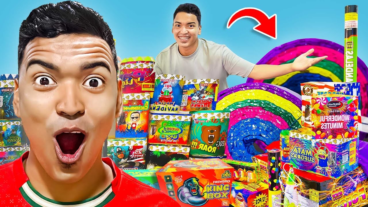 REVENTANDO 100 CUETES NAVIDEÑOS - ALFREDO LARIN