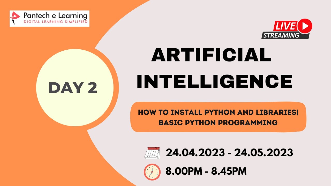 Day2 How to install Python & libraries| basic python programming