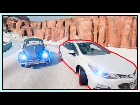 DESCENDO A SERRA SEM FREIO COM CARROS BRASILEIROS COM O @Taffinho ! BeamNG.drive MULTIPLAYER