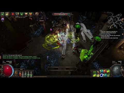 Poe 3.21  Heist runner pathfinder Caustic arrow
