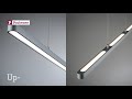 LED-Pendelleuchte Lento I Aluminium - 1-flammig