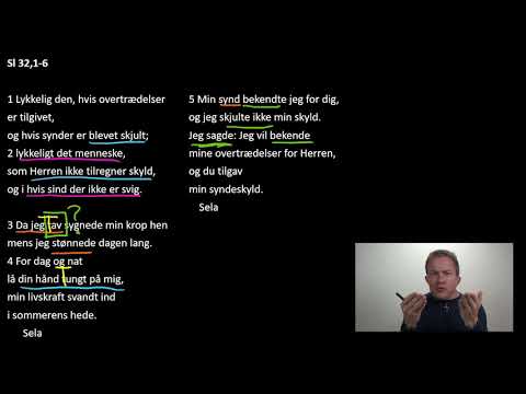 Ord Til Tro: Sl32,1-6 - Salige vished