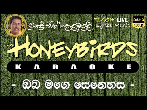 Oba Mage Senehasa Yadina Dine Karaoke (Without Voice) ඔබ මගෙ සෙනෙහස යදින දිනේ කැරෝකේ
