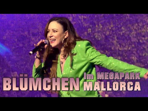 Blümchen im Megapark Opening Saison 2022 Mallorca (Interview + Nur Geträumt + Boomerang)