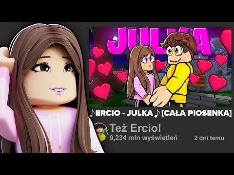 REAGUJE NA PIOSENKĘ MOJEGO CHŁOPAKA DLA MNIE! 😍 [♪ ERCIO - JULKA ♪]