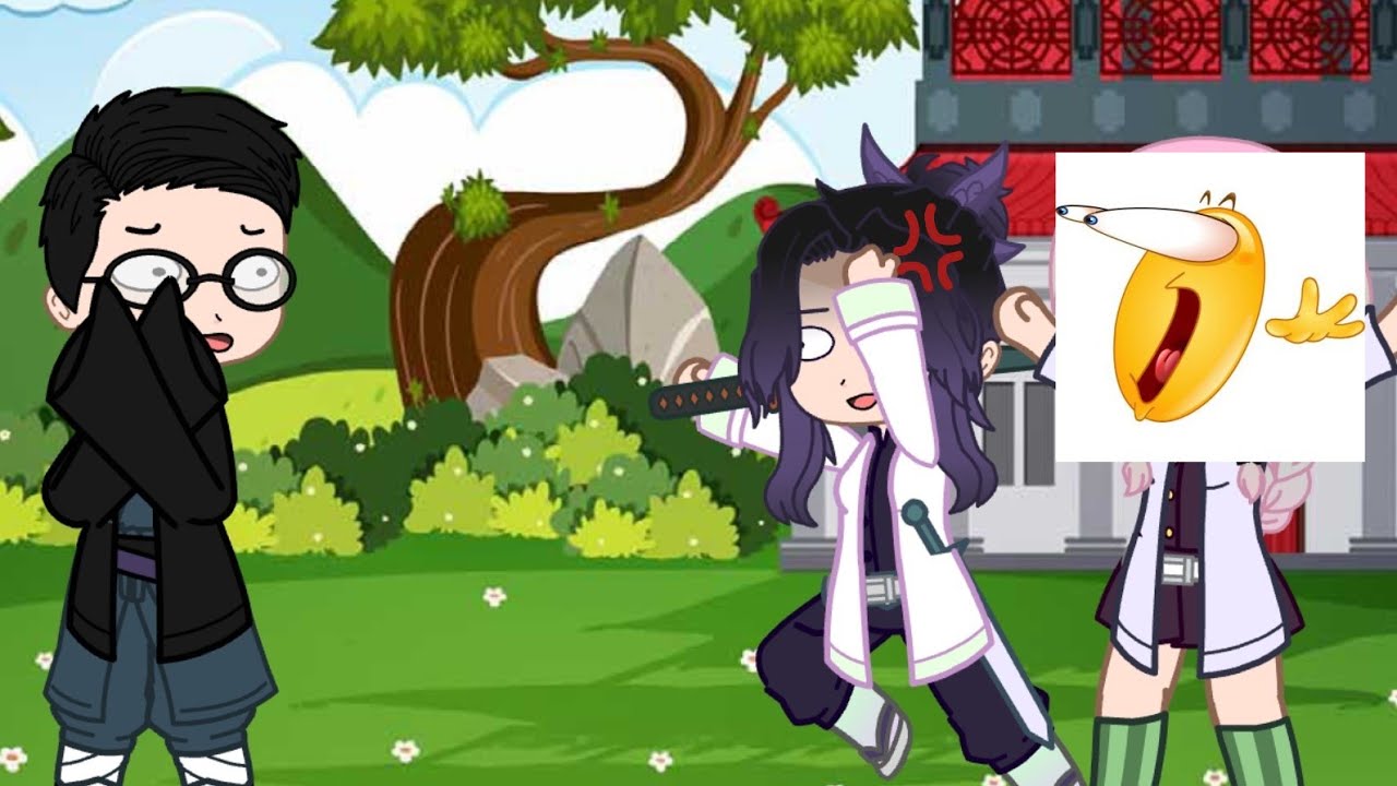 Shinobu and Mitsuri meet Mitsuri's ex fiance 🙀 || Kny skit ||『Giyuu Simp』