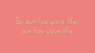 Matt Cardle - Run For Your Life (Lyrics)