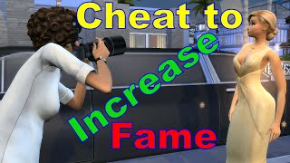 How to Cheat to Make Sims Famous