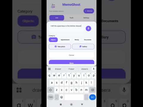 MemoGhost - Notes & Memory