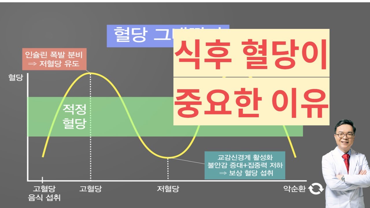 당뇨를 잡으려면 식후혈당을 잡아라. 높은 식후혈당이 당뇨와 비만을 부른다.