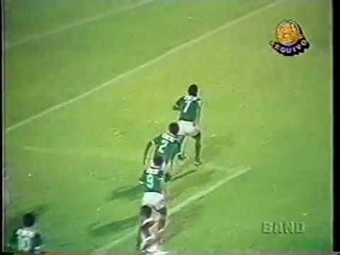 Palmeiras 2x1 Portuguesa - Amistoso 1986