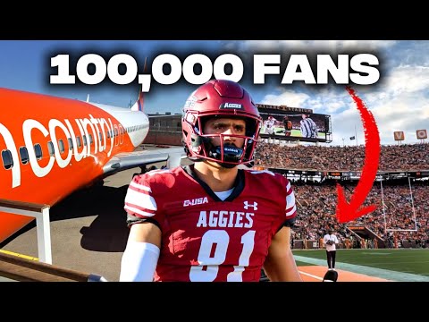 Day In The Life: Travel and Game as a D1 College Football Player