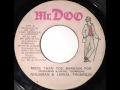 NINJAMAN LINVAL & THOMPSON / MORE THAN YOU BARGAIN FOR - Reggae 7inch vinyl record