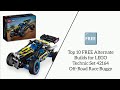 Top 10 FREE Alternate Builds for LEGO Technic Set 42164 Off-Road Race Buggy