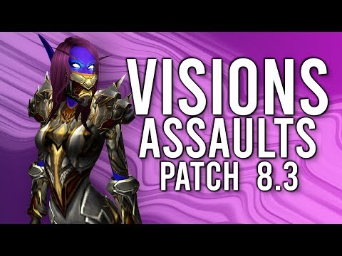 Horrific Visions and N'Zoth Assaults In Patch 8.3! - WoW: Battle For Azeroth 8.3 PTR