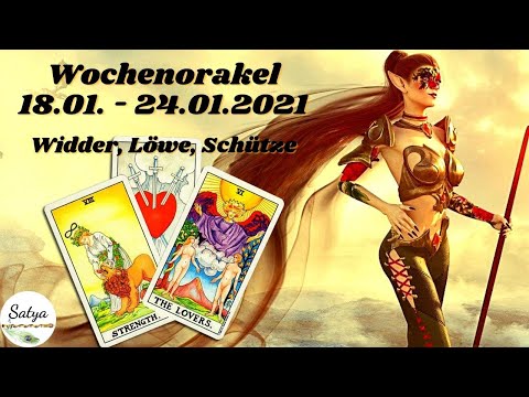 Widder, Löwe, Schütze 18.01. - 24.01.2021 - Wochenorakel für alle Feuersternzeichen