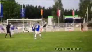 preview picture of video 'Adem Demiri, FC Bern - FC Tatabanya Goal 2:1'